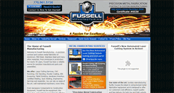 Desktop Screenshot of fussellmfg.com